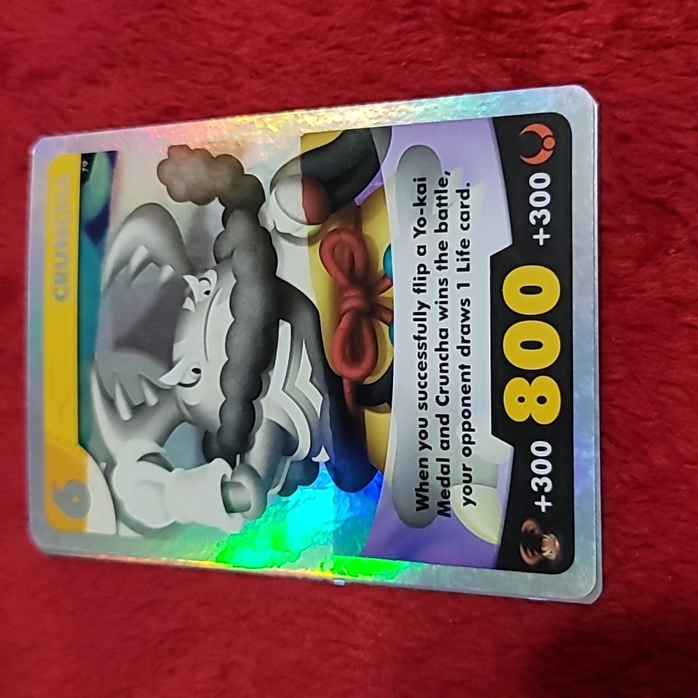 Cruncha (White) Yo-Kai Watch Card
